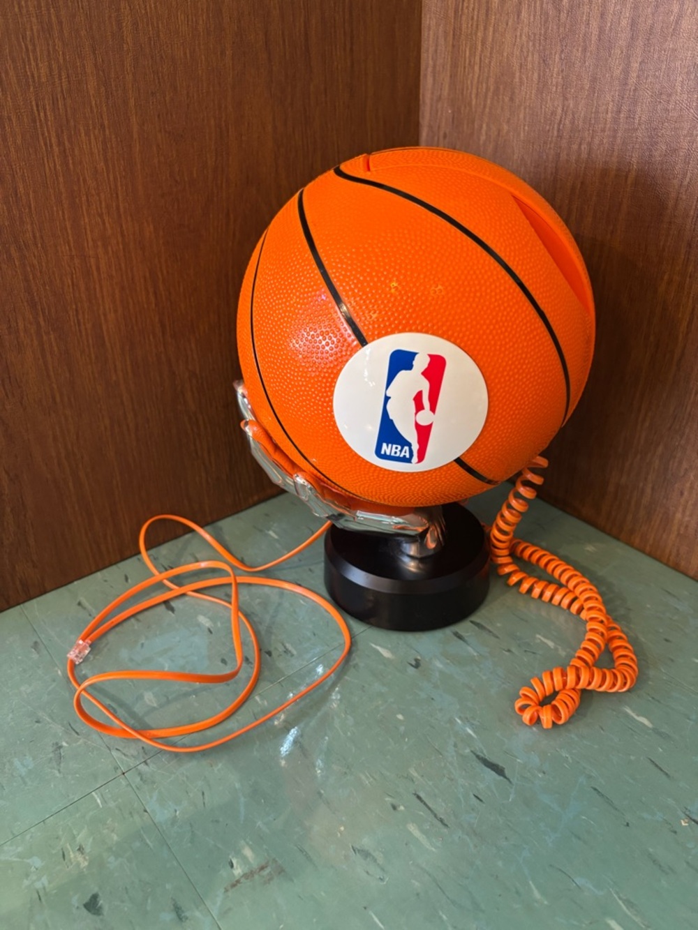 Vintage 1990s NBA basketball phone Toronto Raptors novelty telephone